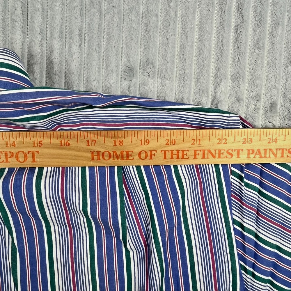 Polo Ralph Lauren Westerton Button Up Shirt Men's XLT Rainbow Striped Pride Prep - Picture 11 of 13